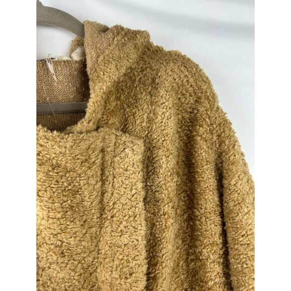 Free People Women's XS Oversized Hooded Sweater Jacket Long Coat Cardigan - Picture 14 of 16